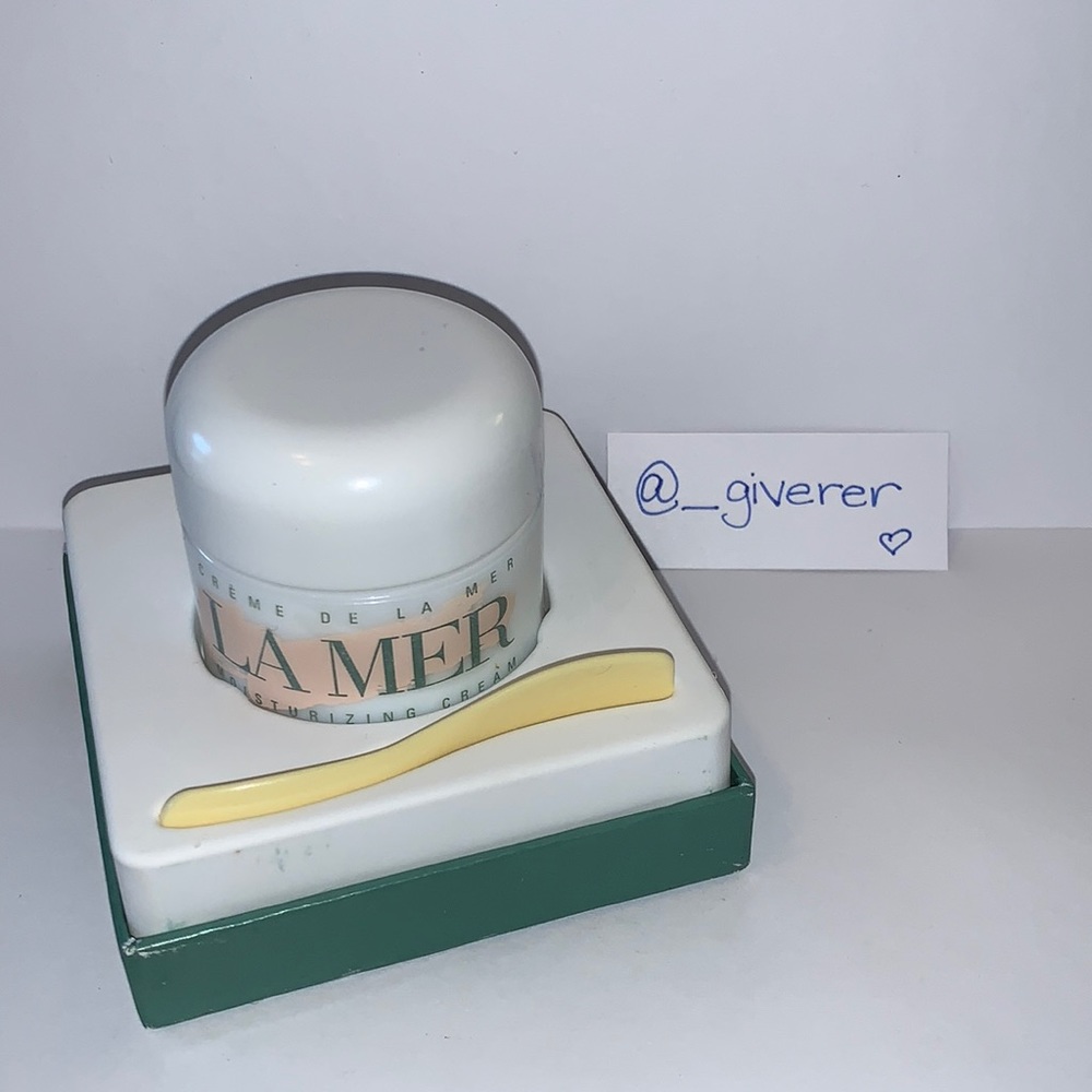 NIB 1oz LA MER The Moisturizing Creme + Spatula